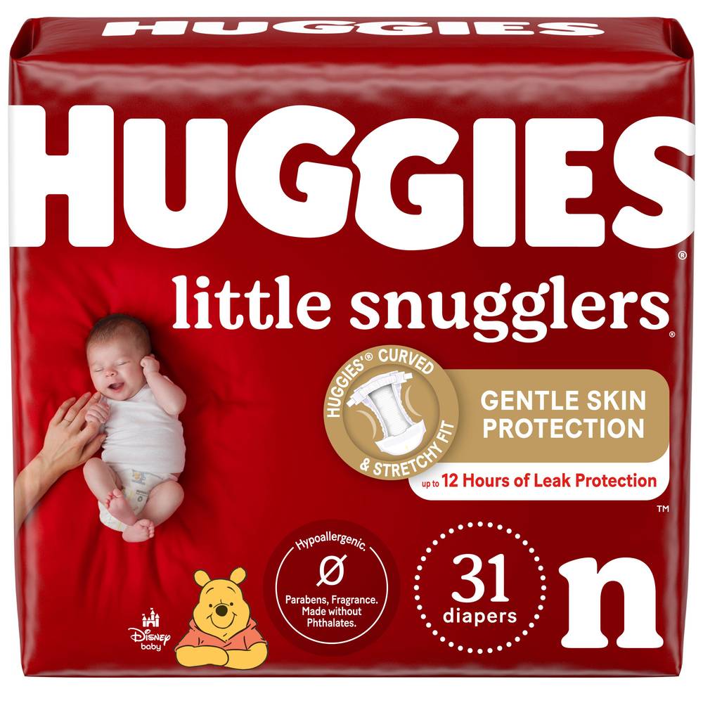 Huggies Little Snugglers Disney Baby Diapers Up To 10 lb (31 ct)