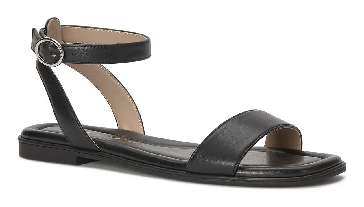Kelly & Katie Novela Sandal (Black Medium - 6.5)