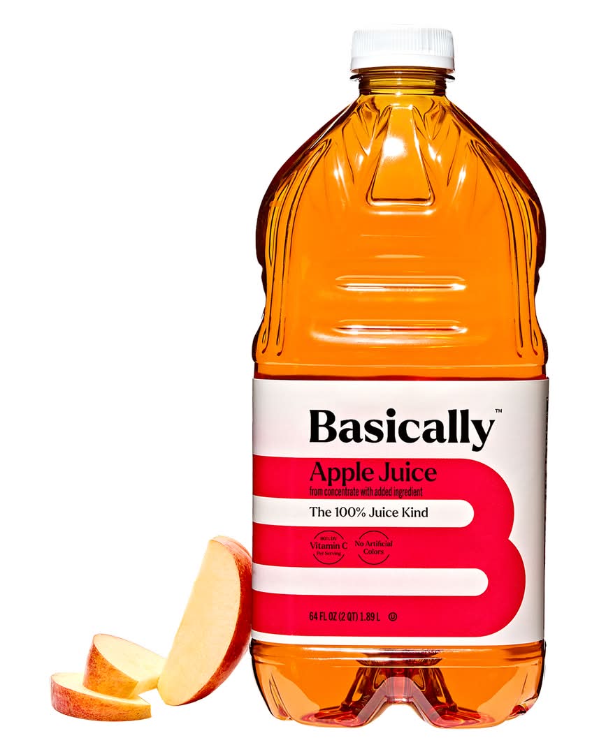 Basically 100% Apple Juice (64 fl oz)