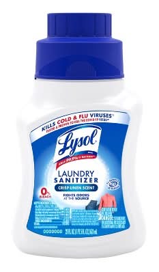 Lysol Laundry Sanitizer Liquid, Crisp Linen (21 fl oz)