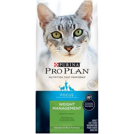 Purina Pro Plan Focus Weight Management Chicken & Rice Dry Cat Food (3.5 lbs)