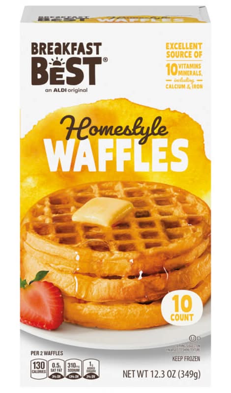 Breakfast Best Homestyle Waffles (12.3 oz, 10 ct)