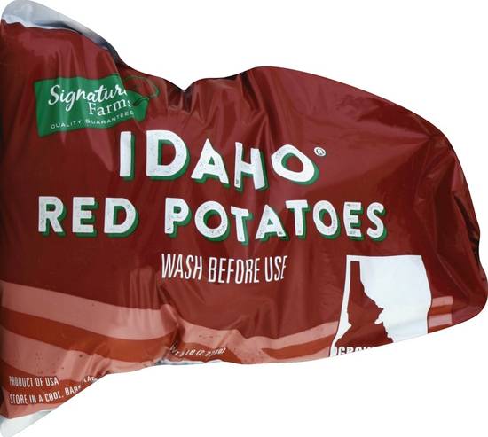 Order Signature Farms · Idaho Red Potatoes (5 lb) food online from Safeway store, Eureka on bringmethat.com