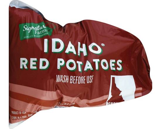 Order Signature Farms · Idaho Red Potatoes (5 lb) food online from Safeway store, Butte on bringmethat.com