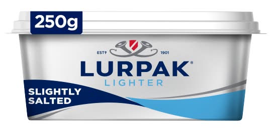 Lurpak Lighter Spreadable Blend Of Butter & Rapeseed Oil (250g)