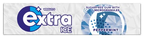 Extra Ice Peppermint, Chewing Gum (10 pack)