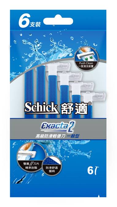 Schick 舒適牌高級防滑輕便刀 | 6 入 #46032019