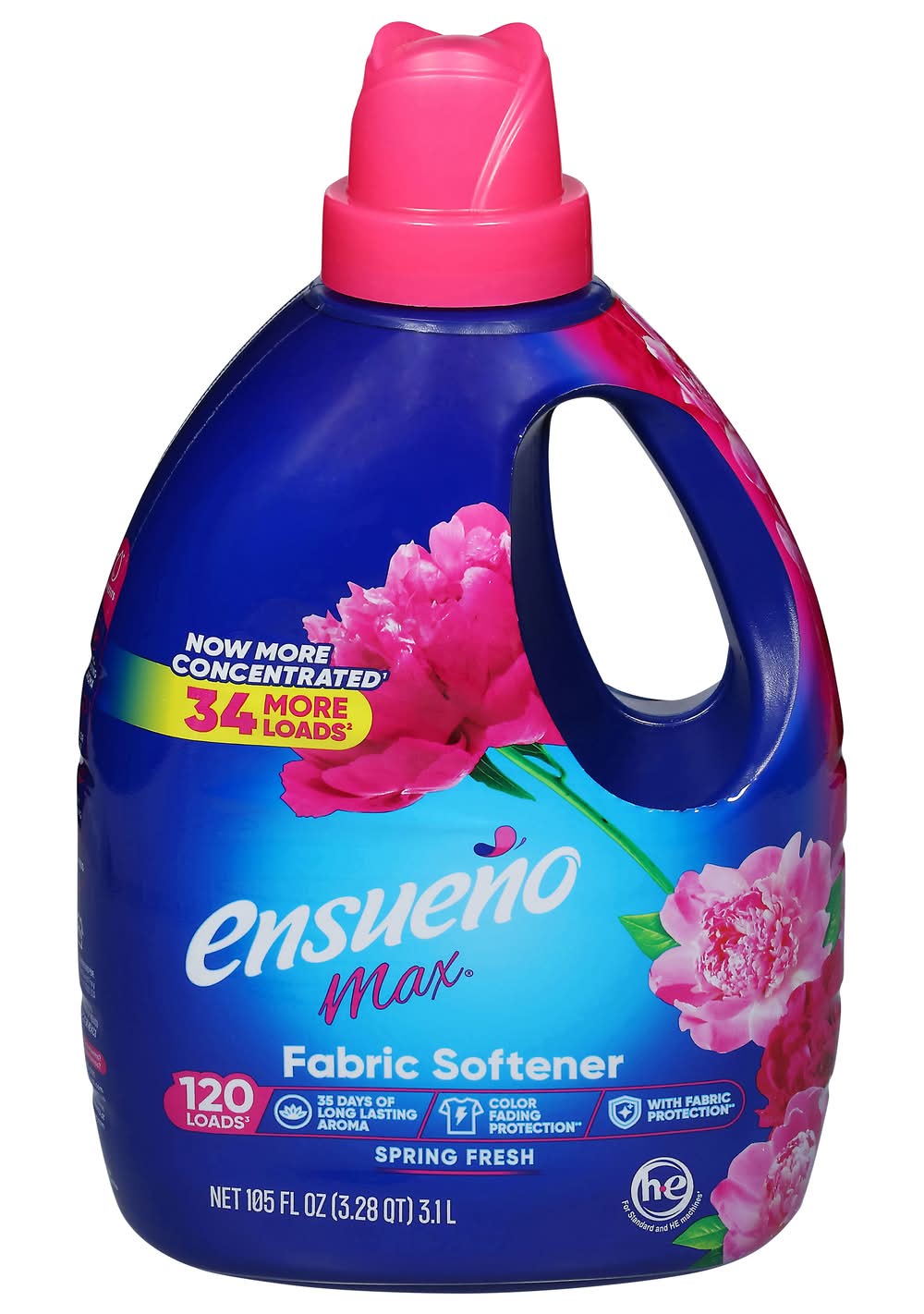 Ensueño Max Fabric Softener, Spring Fresh (105 fl oz)