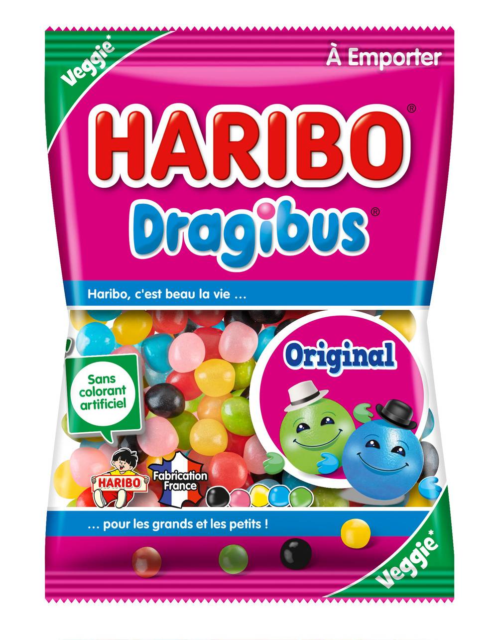 Haribo - Dragibus bonbons (120g)