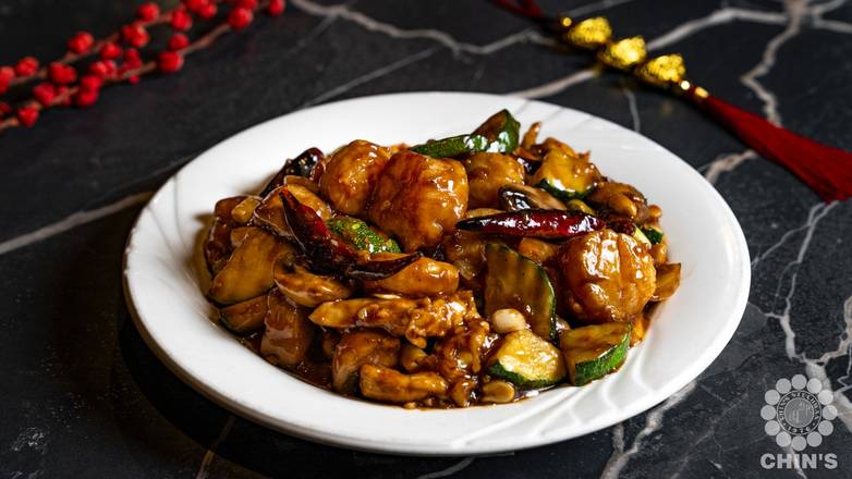 Kung Pao - Three Flavor (Chicken, Shrimp & Scallop)