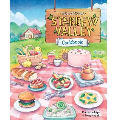 The Official Stardew Valley Cookbook - by  Concernedape & Ryan Novak (Hardcover)