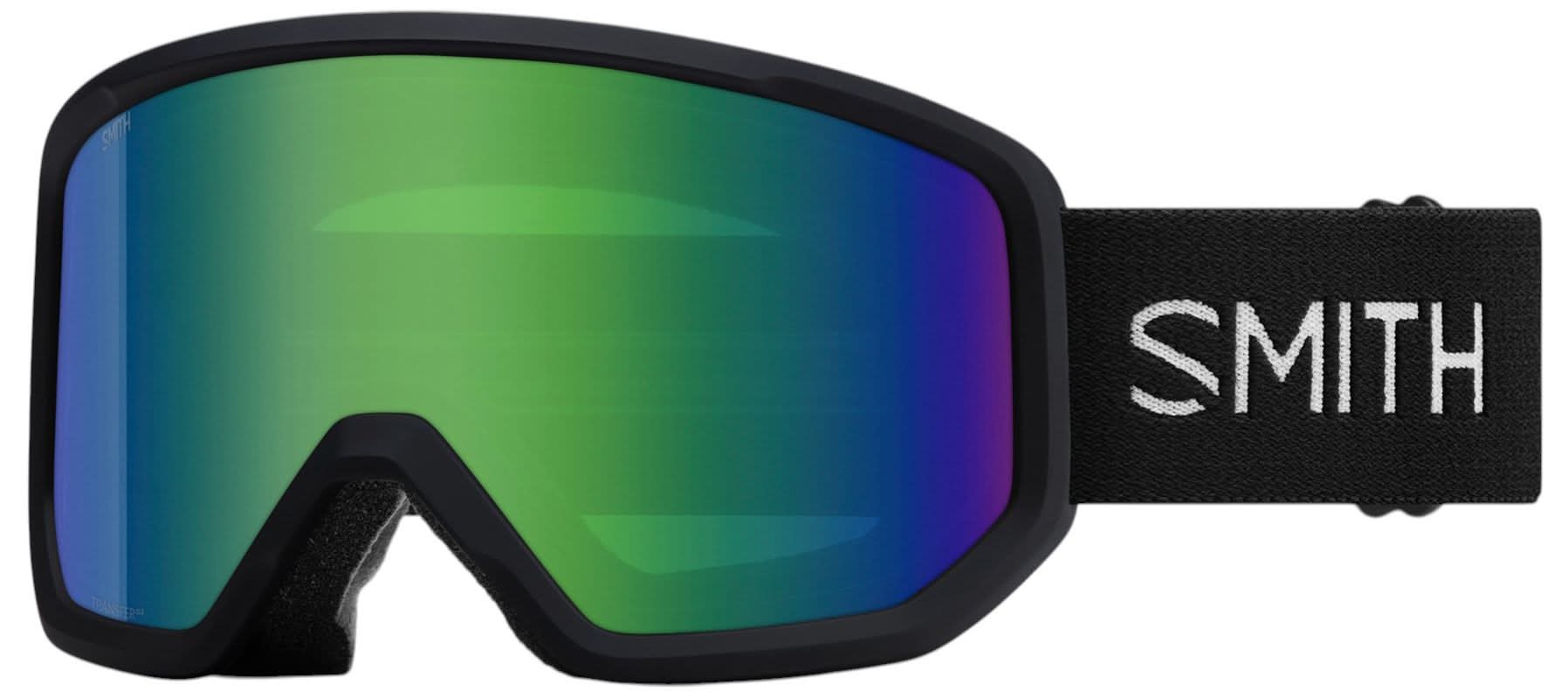 SMITH Unisex Transfer Snow Goggles 2026 (Black)
