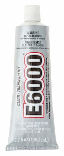 E6000 Permanent Clear Craft Adhesive (3.7 fl oz)
