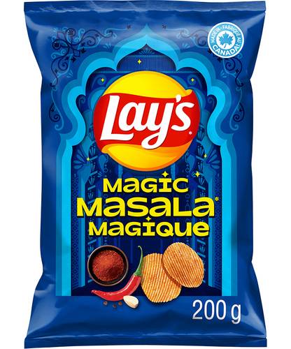 Lay's Ridged Potato Chips, Magic Masala (200 g)
