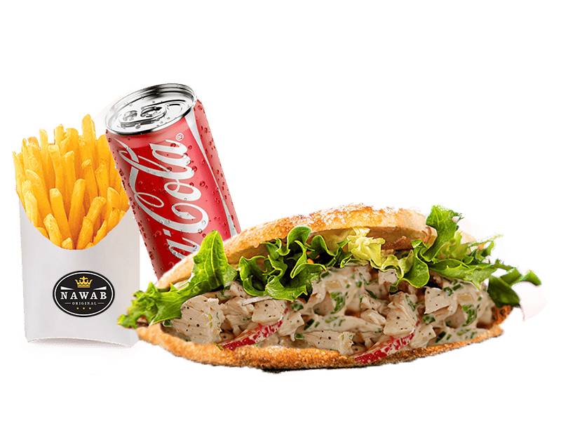 Menu sandwich Boursin