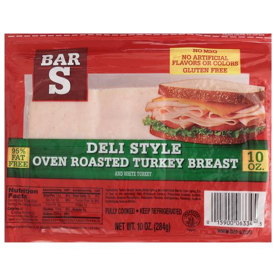 Bar-S Deli Style Oven Roasted Turkey Breast