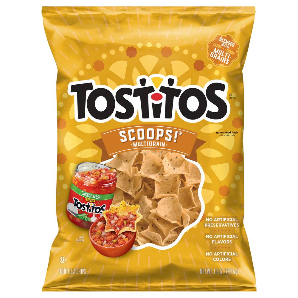 Tostitos Scoops Multigrain Tortilla Chips (10 oz)