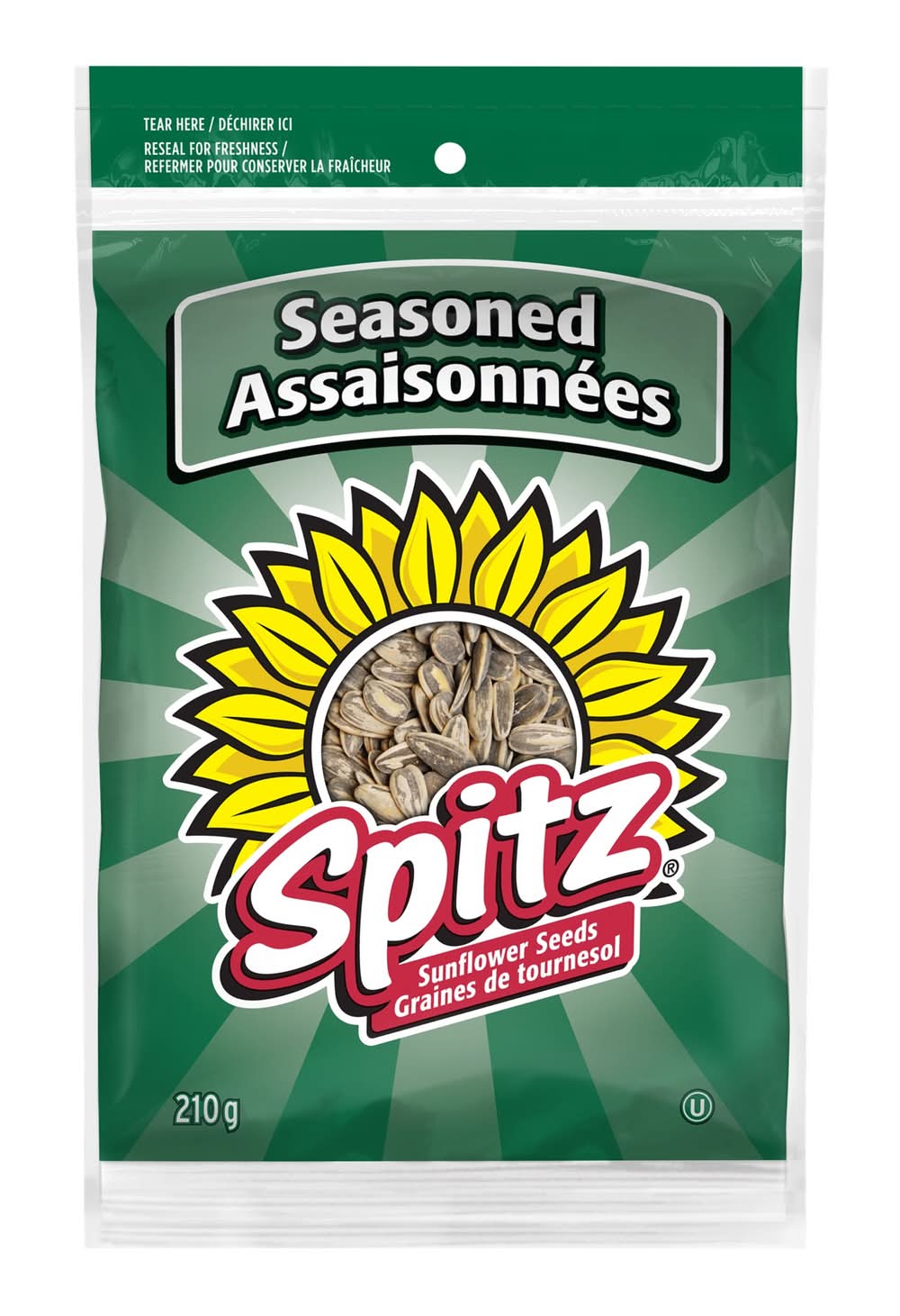 Spitz Sunflower Seeds, Seasoned (210 g)