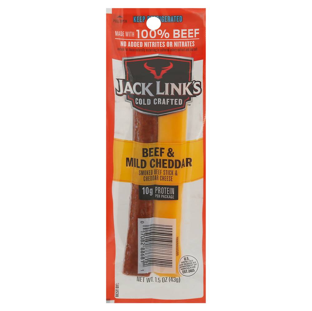 Jack Link's Beef & Cheddar Sticks (1.5 oz)