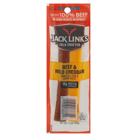Jack Link's Beef & Cheddar Sticks (1.5 oz)
