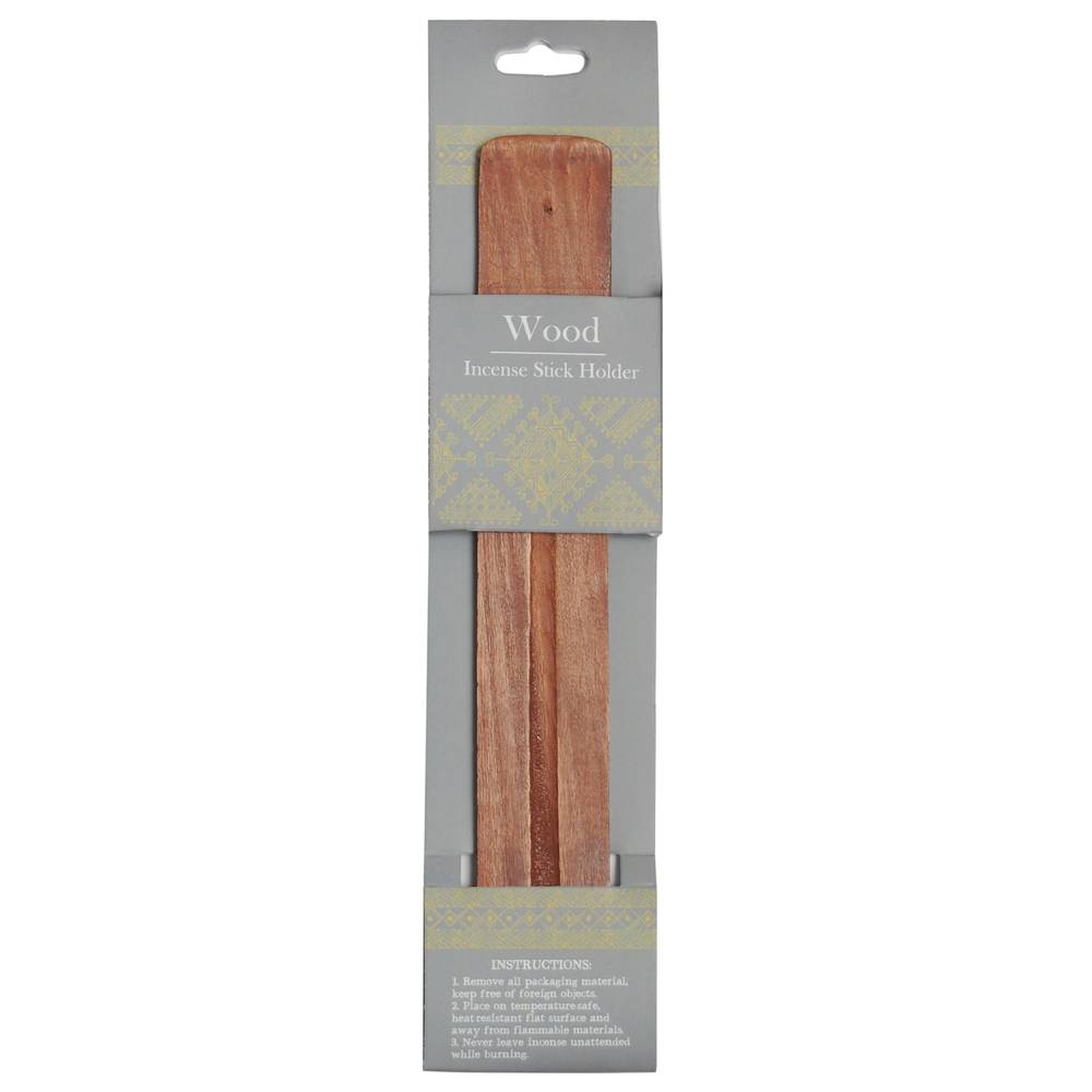 Hosley Wood Incense Stick Holder (1 ct)