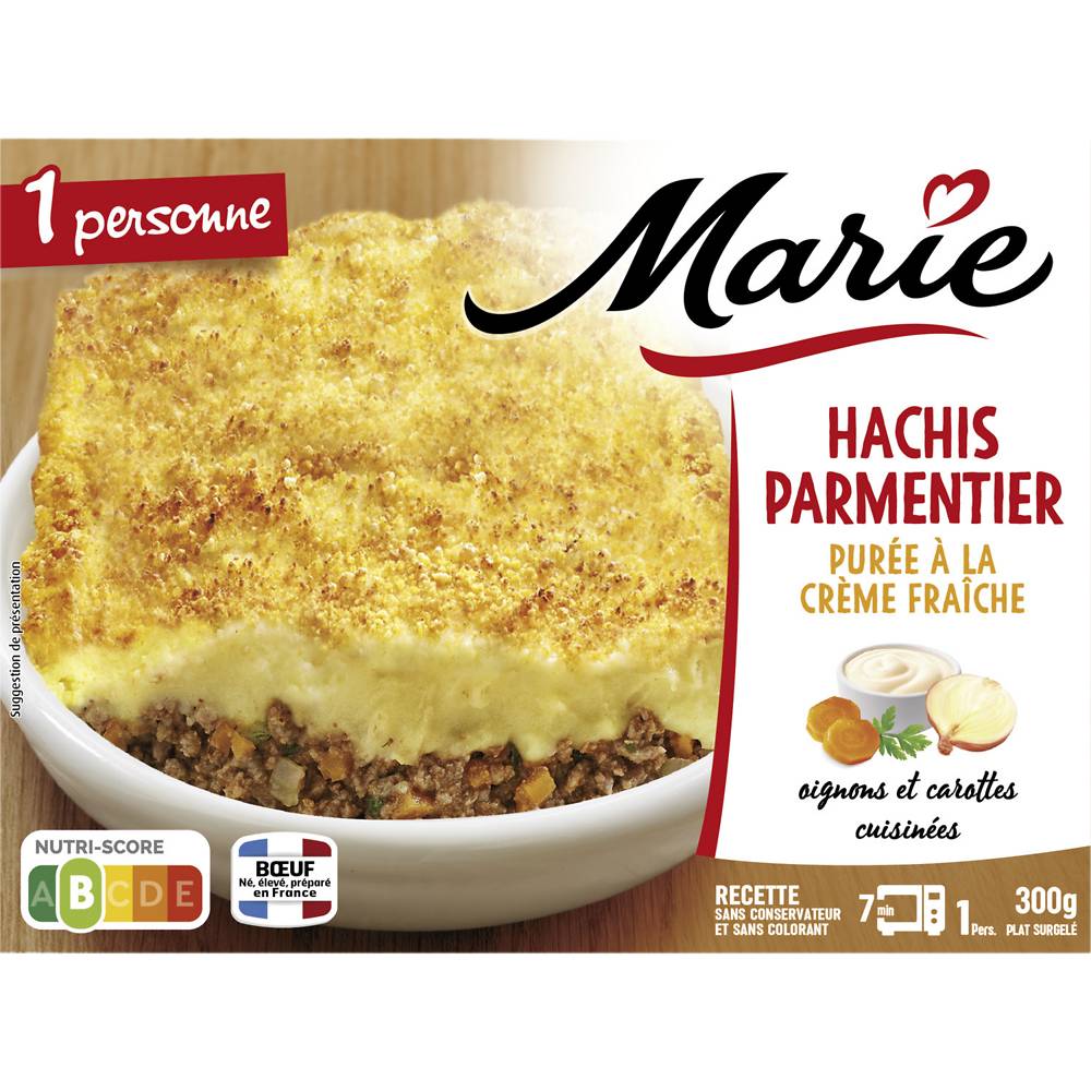 Marie - Plat cuisiné hachis parmentier