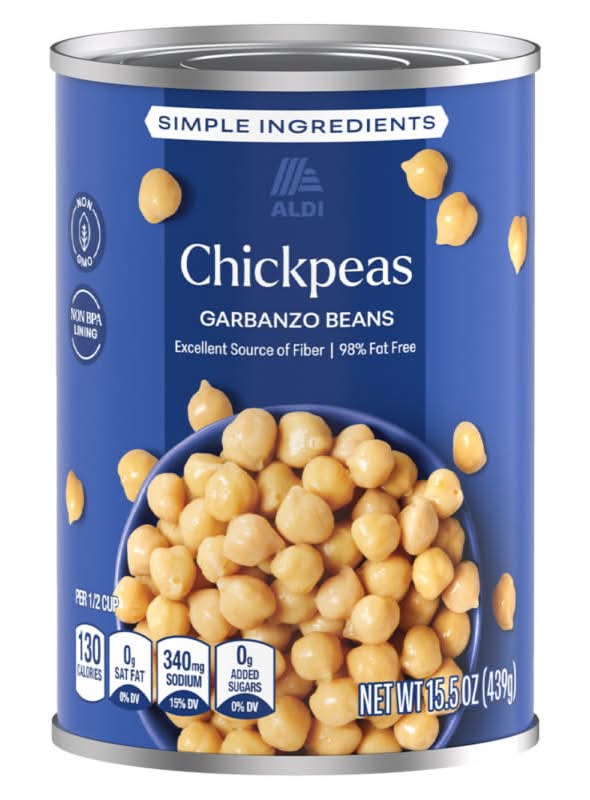 Aldi Garbanzo Beans (15.5 oz)