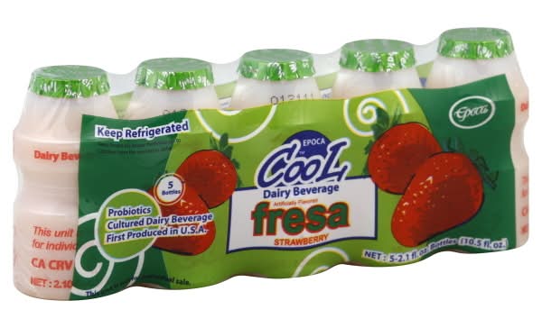 Epoca Strawberry Fresa Cool Dairy Beverage (10.5 fl oz)