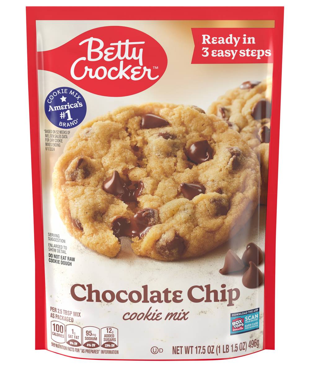 Betty Crocker Chocolate Chip Cookie Mix (17.5 oz)