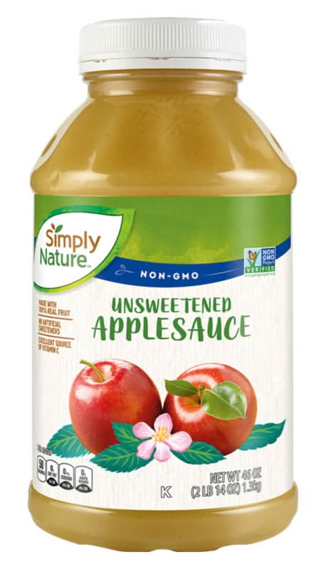Simply Nature Unsweetened Applesauce