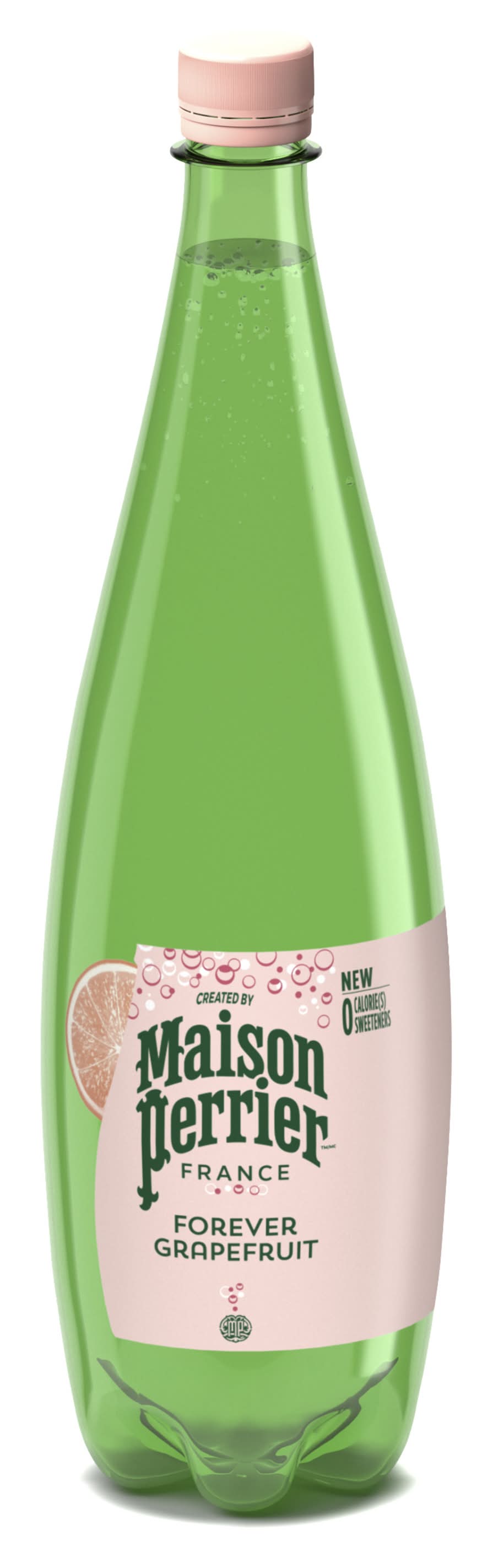 Maison perrier eau de source gazéifiée (1 l) (pamplemousse) - maison perrier forever sparkling water, grapefruit (1 l)