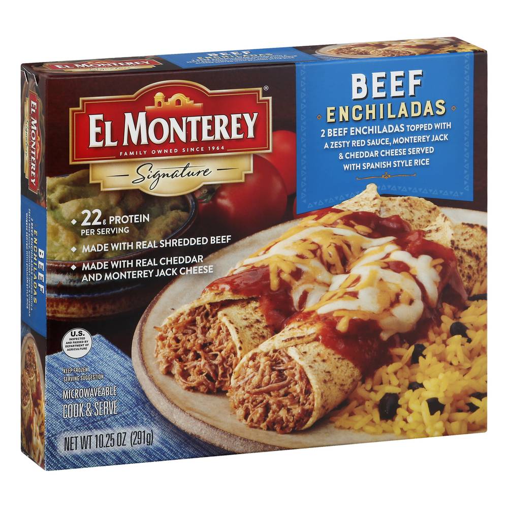 El Monterey Signature Frozen Entree Beef Enchiladas (10.25 oz)