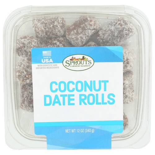 Sprouts Coconut Date Roll