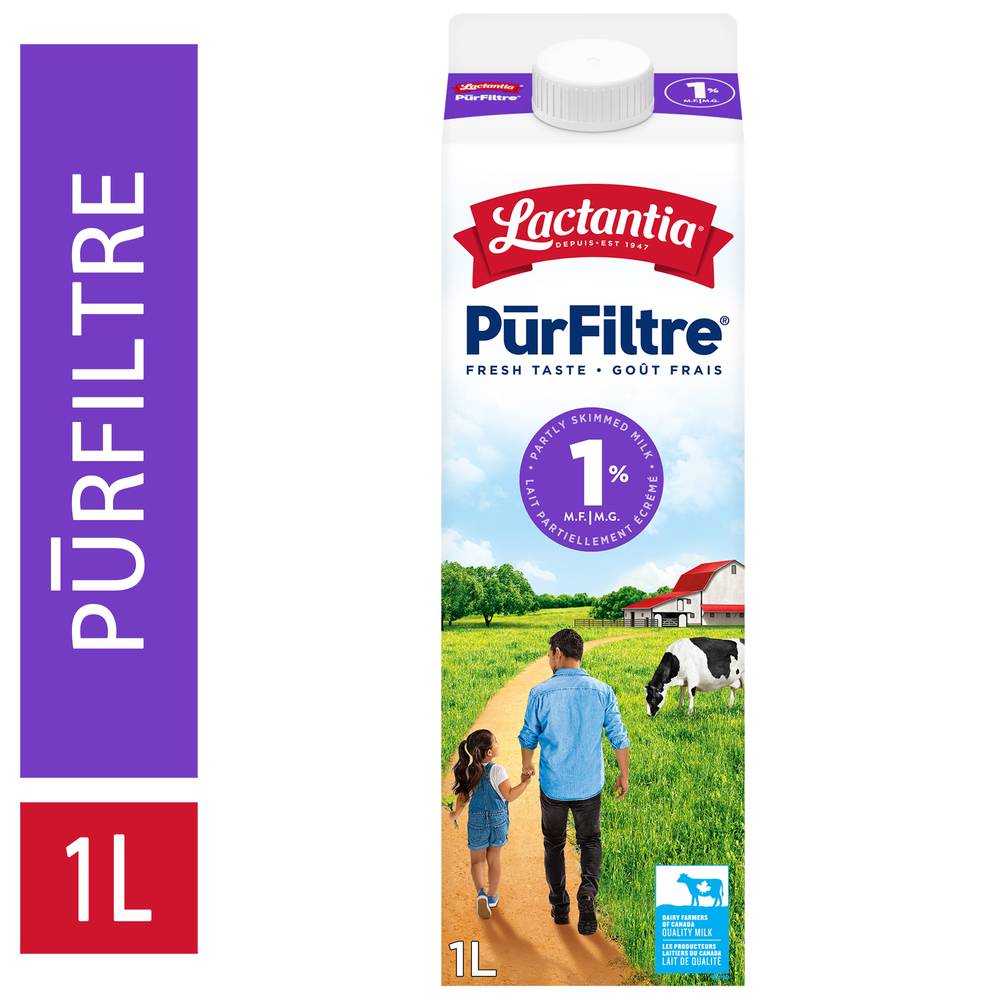 Lactantia Purfiltre Partly Skimmed Milk 1% (1 L)