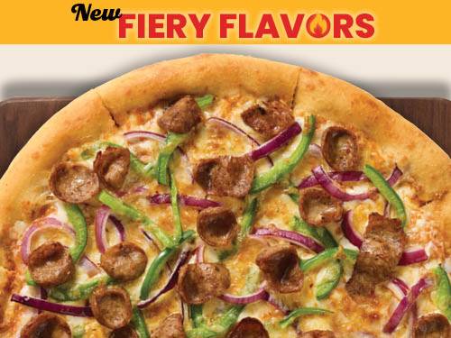 Fiery Sausage & Peppers Pizza-Large