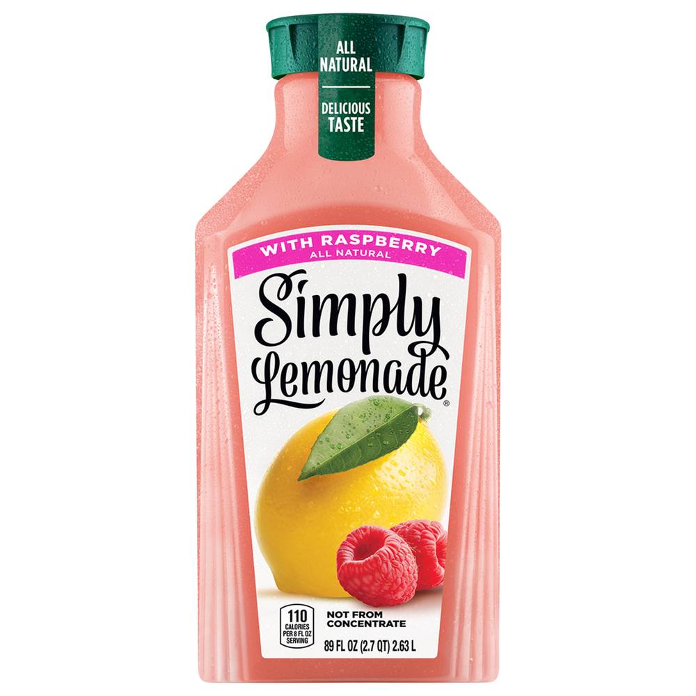 Simply Lemonade Juice Drink, Raspberry (2.7 qt)