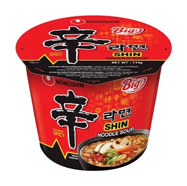 Nongshim Shin Ramen Noodle Bowl 114G