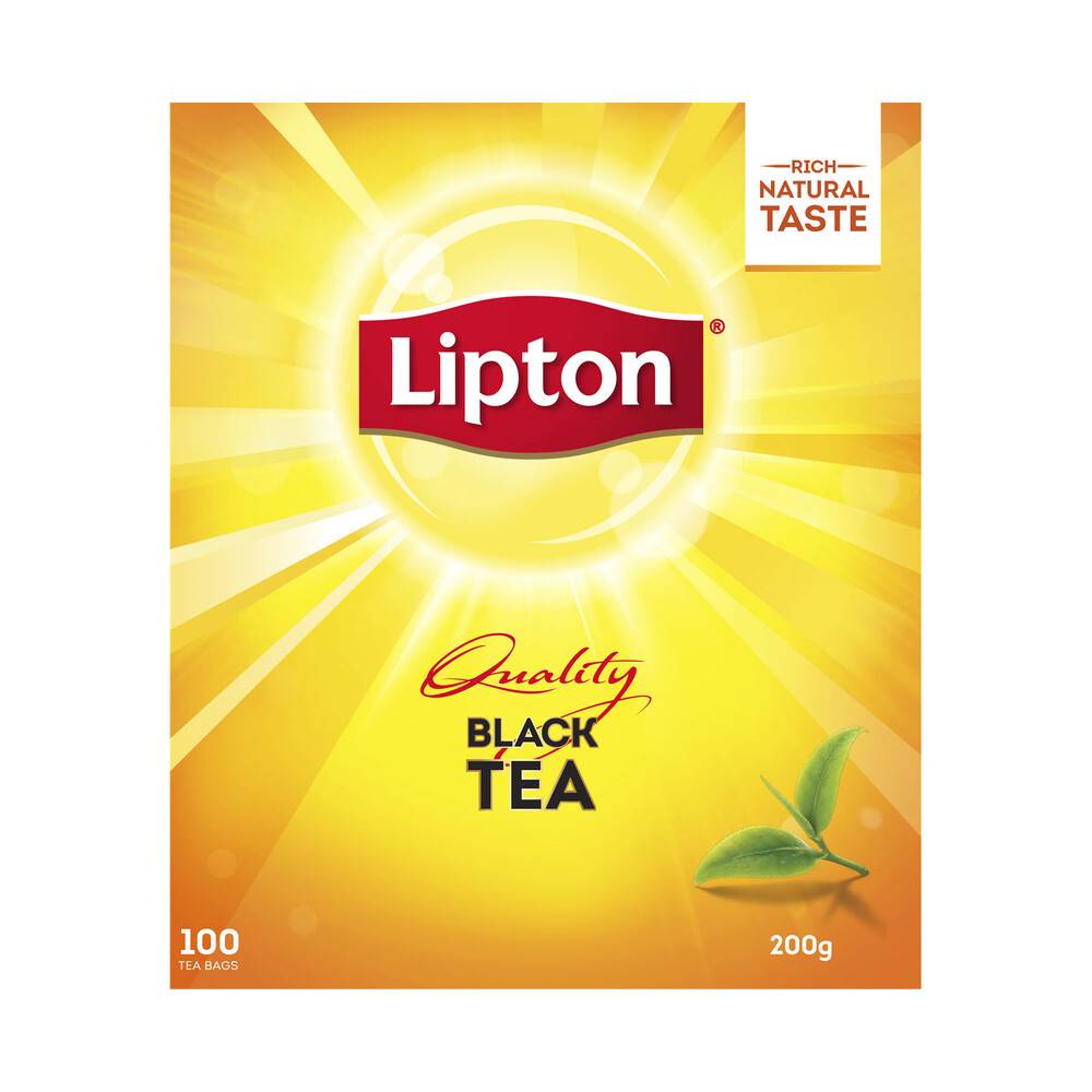Lipton Black Tea Bags 100 Pack