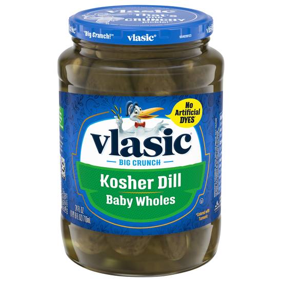 Vlasic Baby Wholes Kosher Dill Pickles