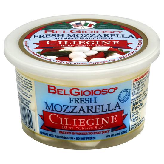 Belgioioso Fresh Ciliegine Mozzarella
