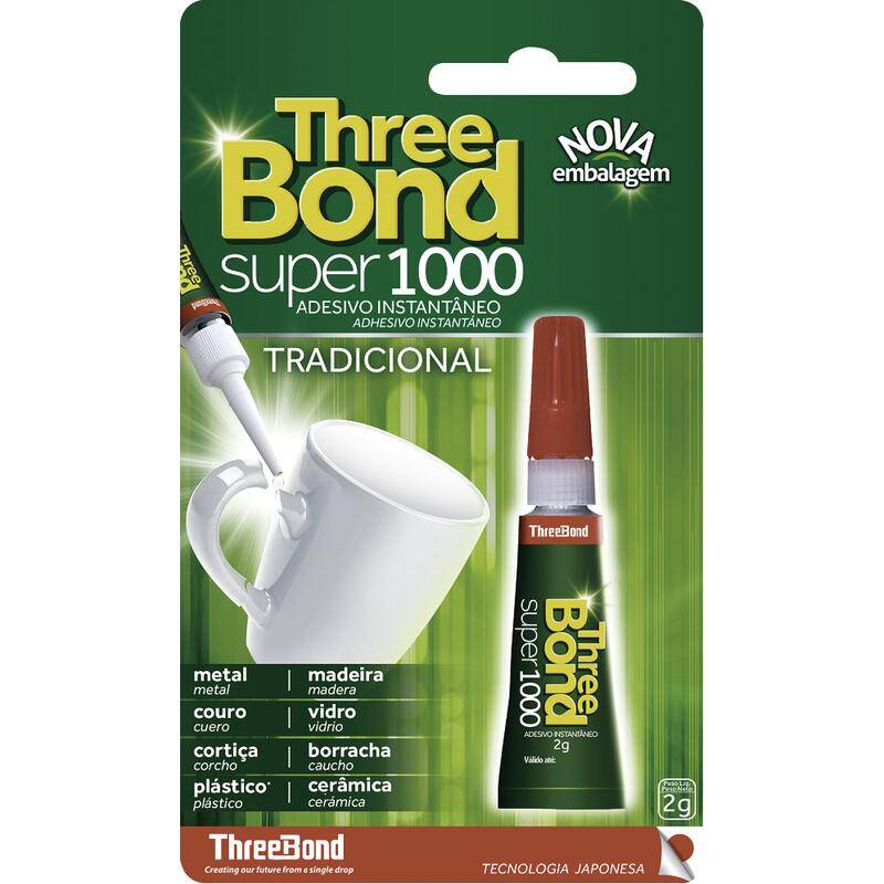 Three bond cola instâtanea super 1000 (2g)