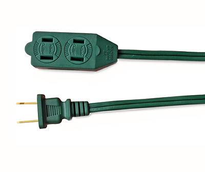 Indoor Extension Cord, 12' , Green