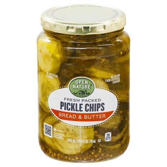 Open Nature Bread & Butter Pickle Chips (24 fl oz)