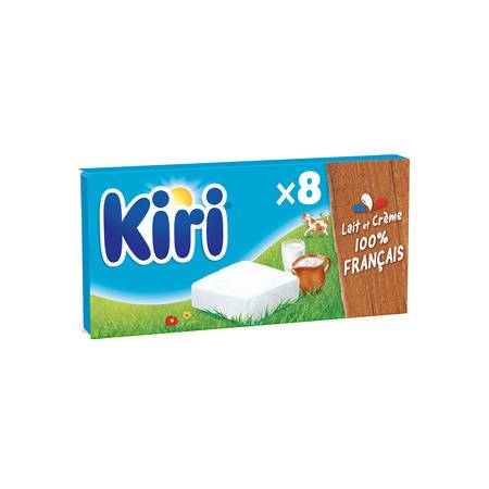 Fromage Crème à tartiner KIRI - la boite de 8 portions - 144g