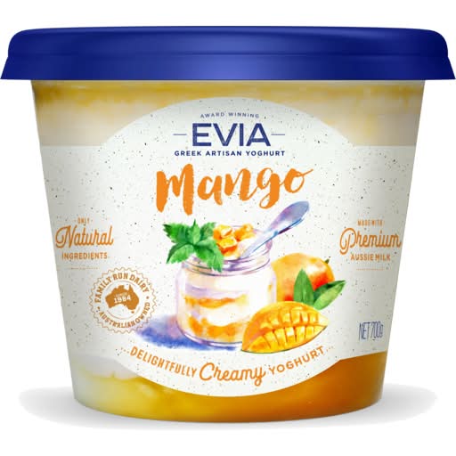 Evia Mango Yoghurt 700g