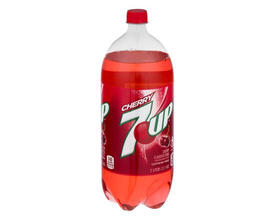 7Up · Cherry Flavored Soda (2 L)