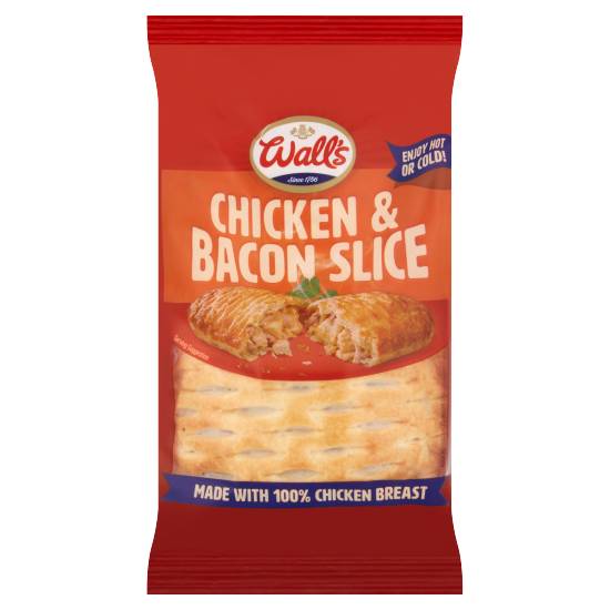 Wall's Chicken & Bacon Slice (180g)