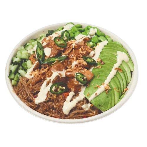 Classic bowl chicken satay
