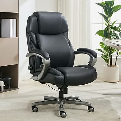 La-Z-Boy Niall AIR Lumbar Pro+ Ergonomic Vegan Leather Executive