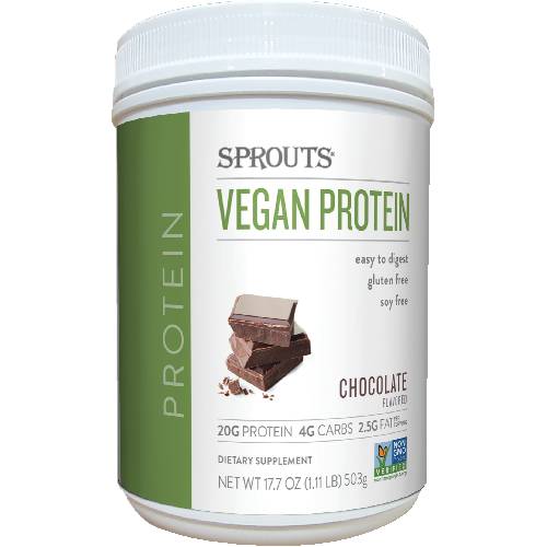 Sprouts Chocolate Vegan Protein
